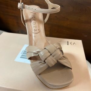 Anthropology nude sandals never worn